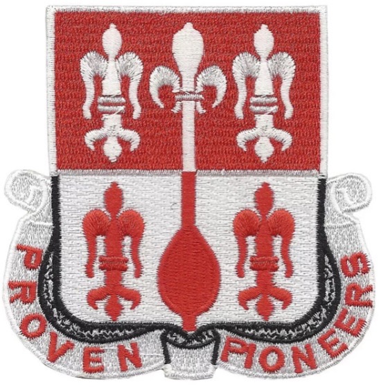 The 299th Combat Engineering Battalion patch (U.S. Army)